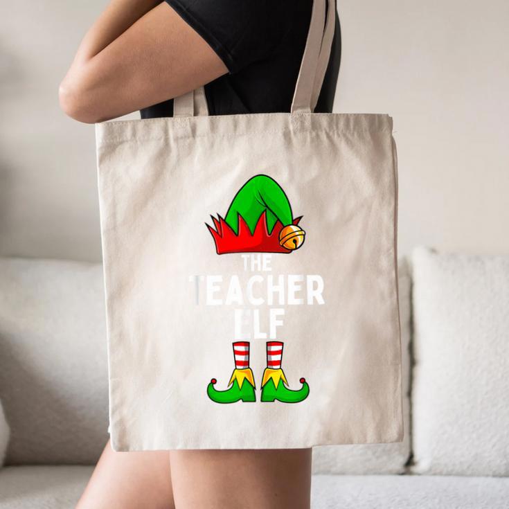 Teacher Elf Matching Family Christmas Women Men Canvas Tote Bag, novelty gifts, funny gifts Teacher Elf Matching Family Christmas Women Men Canvas Tote Bag, novelty gifts, funny gifts