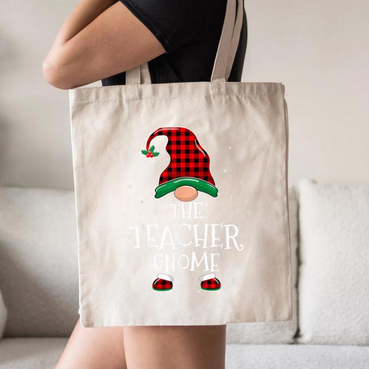 Teacher Gnome Xmas Family Matching Plaid Christmas Gnomes Canvas Tote Bag, novelty gifts, funny gifts Teacher Gnome Xmas Family Matching Plaid Christmas Gnomes Canvas Tote Bag, novelty gifts, funny gifts