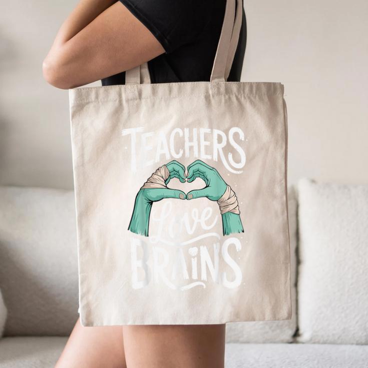 Teacher Halloween Shirt Women Men Teachers Love Brains Canvas Tote Bag, novelty gifts, funny gifts Teacher Halloween Shirt Women Men Teachers Love Brains Canvas Tote Bag, novelty gifts, funny gifts
