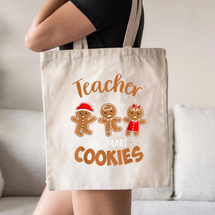 Teacher Of Smart Cookies Gingerbread Christmas Teacher Cute Men Women Kids Canvas Tote Bag, novelty gifts, funny gifts Teacher Of Smart Cookies Gingerbread Christmas Teacher Cute Men Women Kids Canvas Tote Bag, novelty gifts, funny gifts