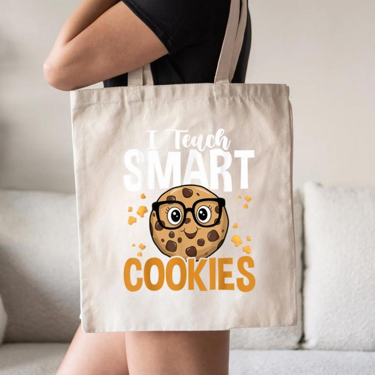 Teacher I Teach Smart Cookies Nerd Canvas Tote Bag, novelty gifts, funny gifts Teacher I Teach Smart Cookies Nerd Canvas Tote Bag, novelty gifts, funny gifts