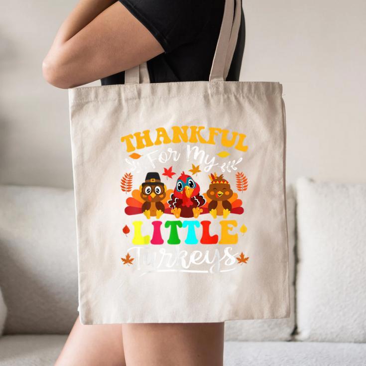 Thankful For My Little Turkeys Teacher Thanksgiving Teachers Canvas Tote Bag, novelty gifts, funny gifts Thankful For My Little Turkeys Teacher Thanksgiving Teachers Canvas Tote Bag, novelty gifts, funny gifts