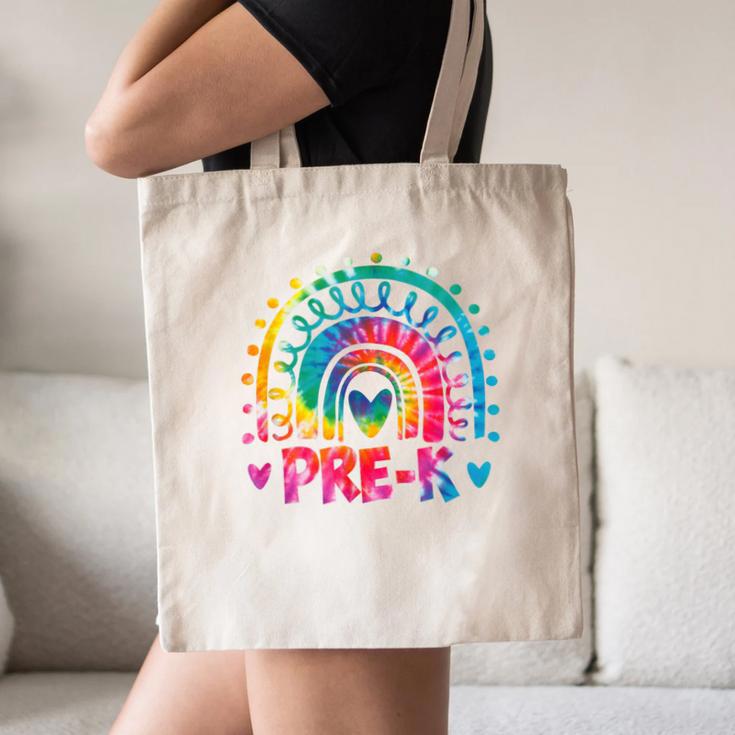Tie Dye Prek Teacher Rainbow Preschool Back To School Girl Canvas Tote Bag, novelty gifts, funny gifts Tie Dye Prek Teacher Rainbow Preschool Back To School Girl Canvas Tote Bag, novelty gifts, funny gifts
