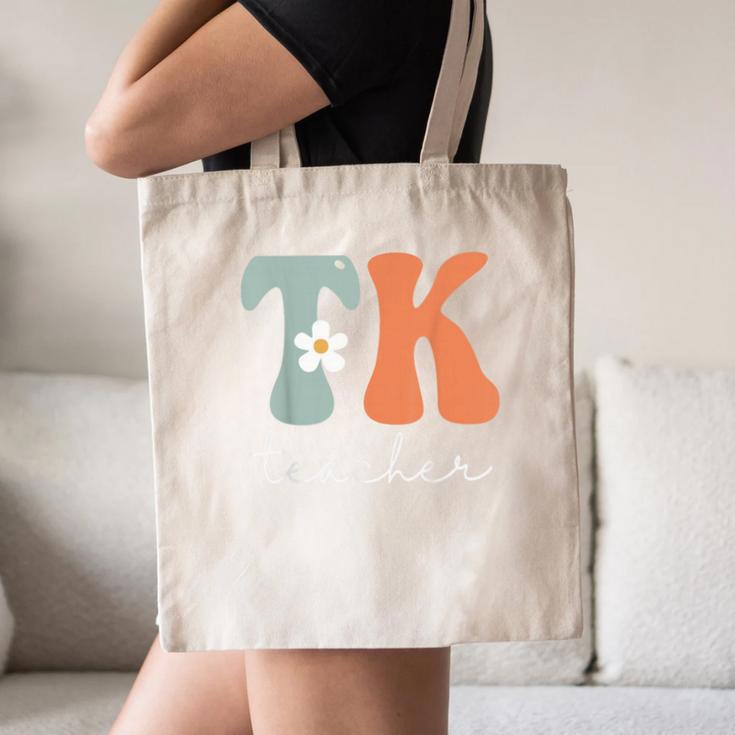 TK Teacher Retro Groovy Vintage Happy First Day Of School Canvas Tote Bag, novelty gifts, funny gifts TK Teacher Retro Groovy Vintage Happy First Day Of School Canvas Tote Bag, novelty gifts, funny gifts