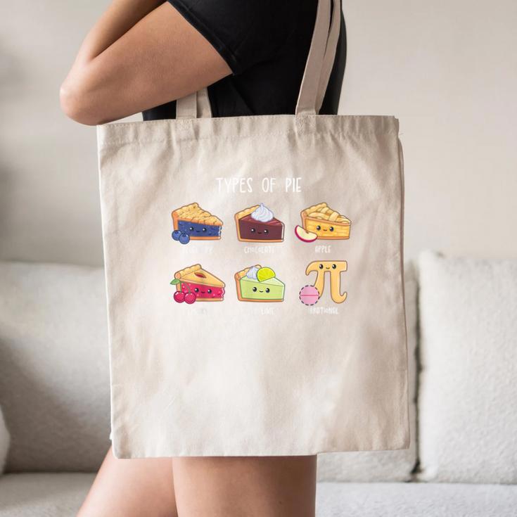 Types Of Pie Pi Day Math Teacher Geek 314 Math Pun Canvas Tote Bag, novelty gifts, funny gifts Types Of Pie Pi Day Math Teacher Geek 314 Math Pun Canvas Tote Bag, novelty gifts, funny gifts