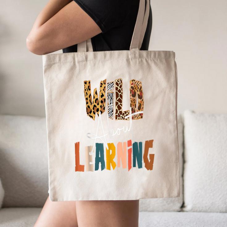 Wild About Learning Teacher Back To School Teaching Canvas Tote Bag, novelty gifts, funny gifts Wild About Learning Teacher Back To School Teaching Canvas Tote Bag, novelty gifts, funny gifts