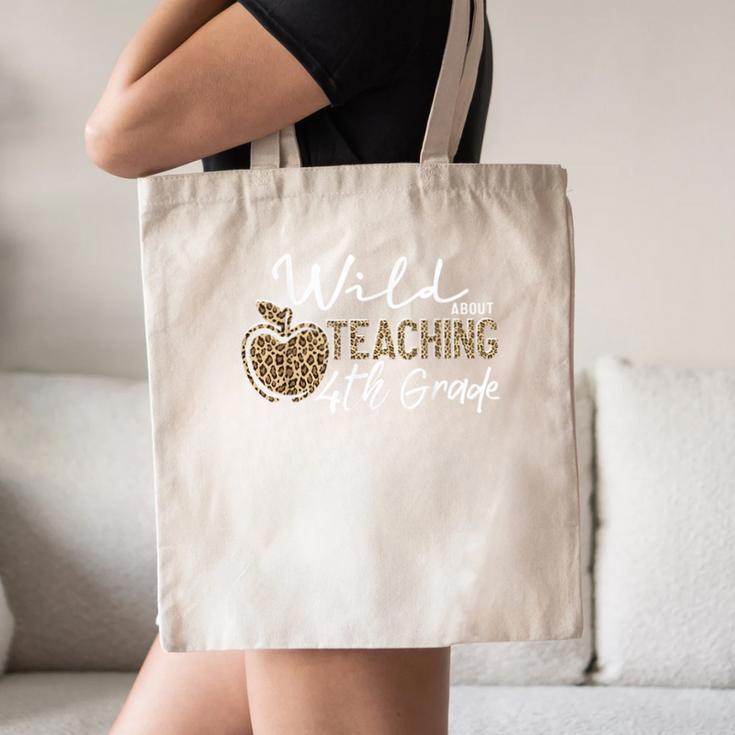 Wild About Teaching School Crew 4th Grade Teacher Squad Canvas Tote Bag, novelty gifts, funny gifts Wild About Teaching School Crew 4th Grade Teacher Squad Canvas Tote Bag, novelty gifts, funny gifts
