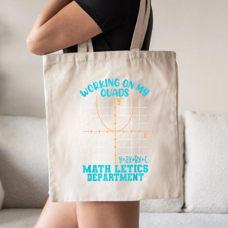Working On My Quads Algebra Math Teacher Humor Canvas Tote Bag, novelty gifts, funny gifts Working On My Quads Algebra Math Teacher Humor Canvas Tote Bag, novelty gifts, funny gifts