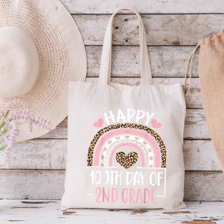 100th Day Of 2nd Grade 100 Days Of School Teacher Canvas Tote Bag, 2nd Grade Teacher Tote Bags, gift for family, gift for coworker