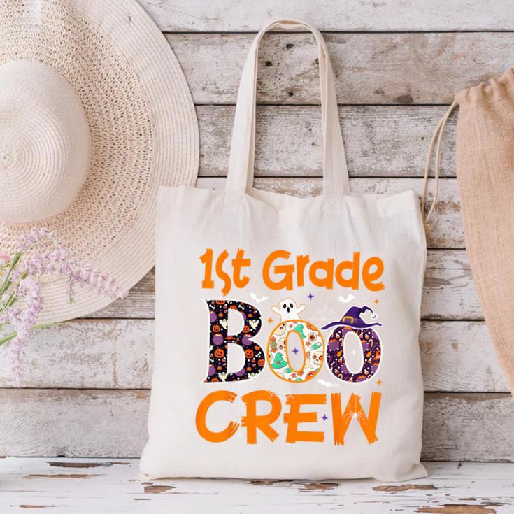 1st Grade Boo Crew First Grade Halloween Teacher Canvas Tote Bag, First Grade Teacher Tote Bags, gift for family, gift for coworker 1st Grade Boo Crew First Grade Halloween Teacher Canvas Tote Bag, First Grade Teacher Tote Bags, gift for family, gift for coworker
