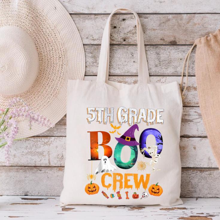 5th Grade Boo Crew Teacher Student Halloween Costume For Men Women Kids Canvas Tote Bag, gift for family, gift for coworker 5th Grade Boo Crew Teacher Student Halloween Costume For Men Women Kids Canvas Tote Bag, gift for family, gift for coworker