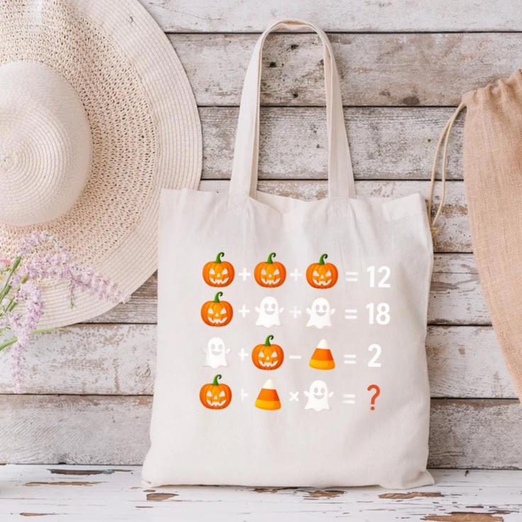 6 7 Meme 67 Halloween Order Of Operations Math Teacher Canvas Tote Bag, gift for family, gift for coworker