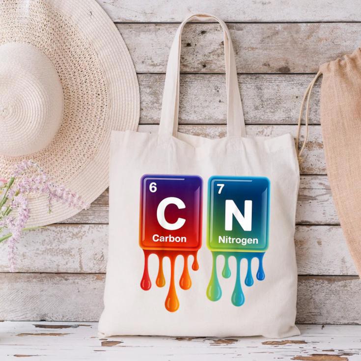 6 7 Science Chemistry Teacher Periodic Table Meme Tee Canvas Tote Bag, Science Teacher Tote Bags, gift for family, gift for coworker