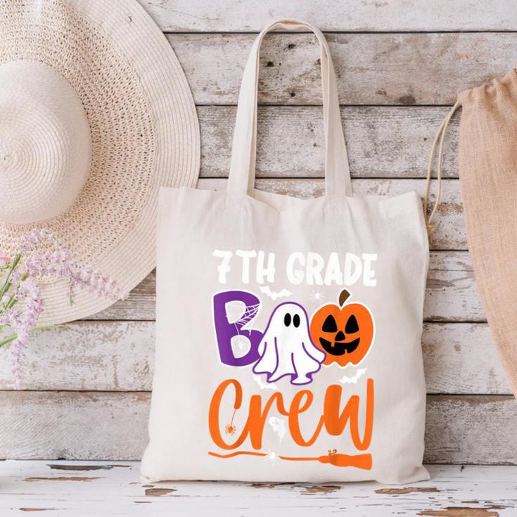 7th Grade Boo Crew Teacher Student Halloween Costume Canvas Tote Bag, gift for family, gift for coworker 7th Grade Boo Crew Teacher Student Halloween Costume Canvas Tote Bag, gift for family, gift for coworker