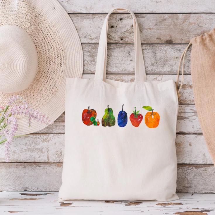 Back To School Cute Hungry Lover Fruits Teacher Canvas Tote Bag, gift for family, gift for coworker Back To School Cute Hungry Lover Fruits Teacher Canvas Tote Bag, gift for family, gift for coworker