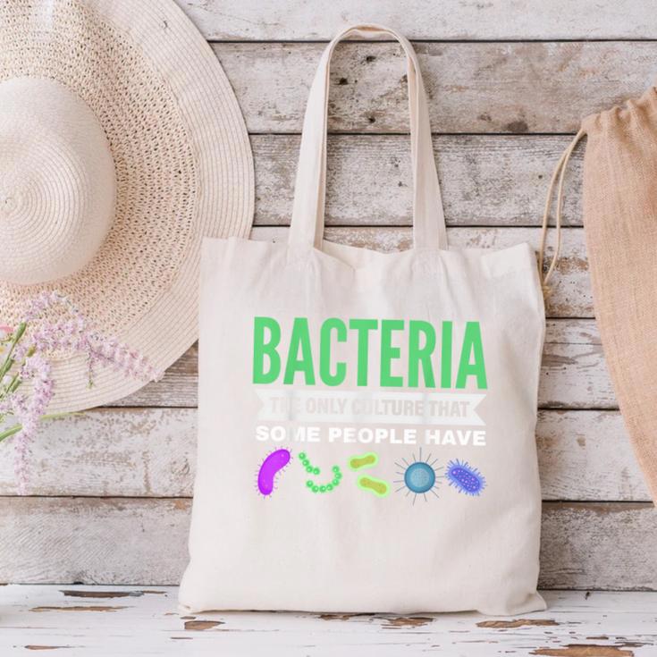 Bacteria Culture Biology Science Teacher Biologist Canvas Tote Bag, Science Teacher Tote Bags, gift for family, gift for coworker