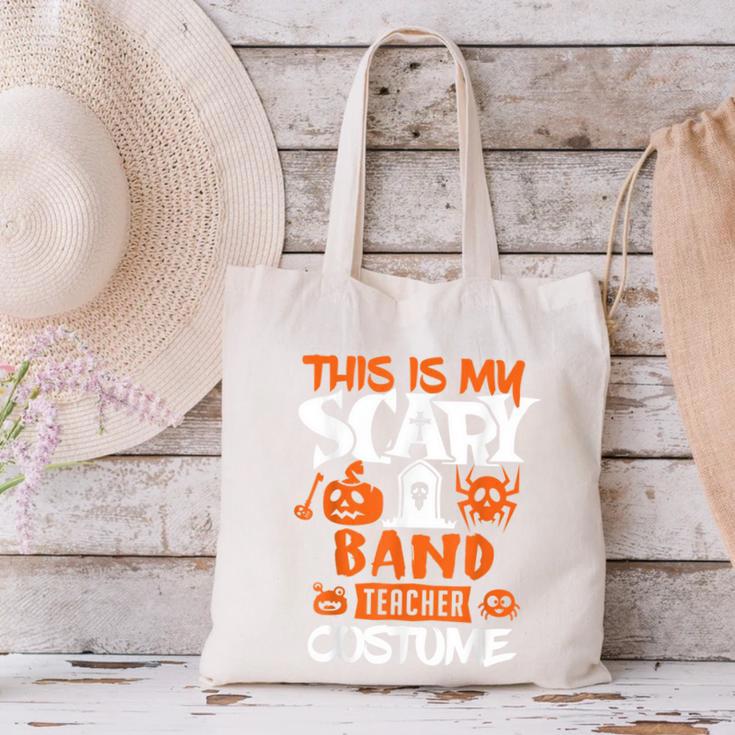 Band Teacher Halloween Shirt Costume School Marching Band For Men Women Canvas Tote Bag, gift for family, gift for coworker