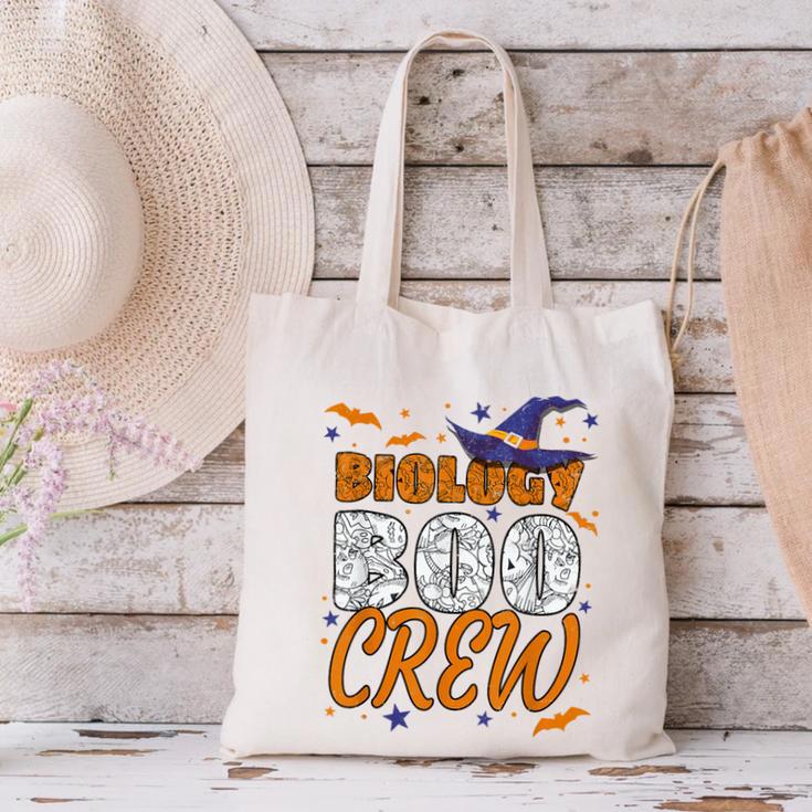 Biology Boo Crew Halloween Biology Teacher Matching For Men Women Kids Canvas Tote Bag, gift for family, gift for coworker Biology Boo Crew Halloween Biology Teacher Matching For Men Women Kids Canvas Tote Bag, gift for family, gift for coworker