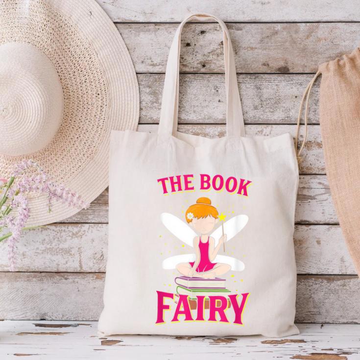 The Book Fairy Reading Teacher Librarian T-Shirt Canvas Tote Bag, gift for family, gift for coworker The Book Fairy Reading Teacher Librarian T-Shirt Canvas Tote Bag, gift for family, gift for coworker