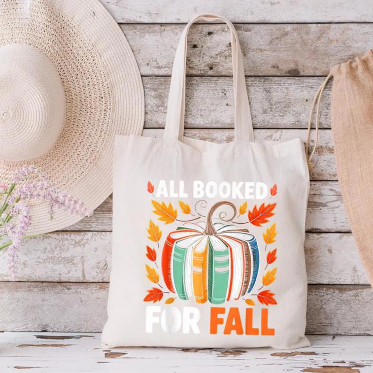 All Booked For Fall Book Pumpkin Autumn Thanksgiving Teacher Canvas Tote Bag, gift for family, gift for coworker All Booked For Fall Book Pumpkin Autumn Thanksgiving Teacher Canvas Tote Bag, gift for family, gift for coworker
