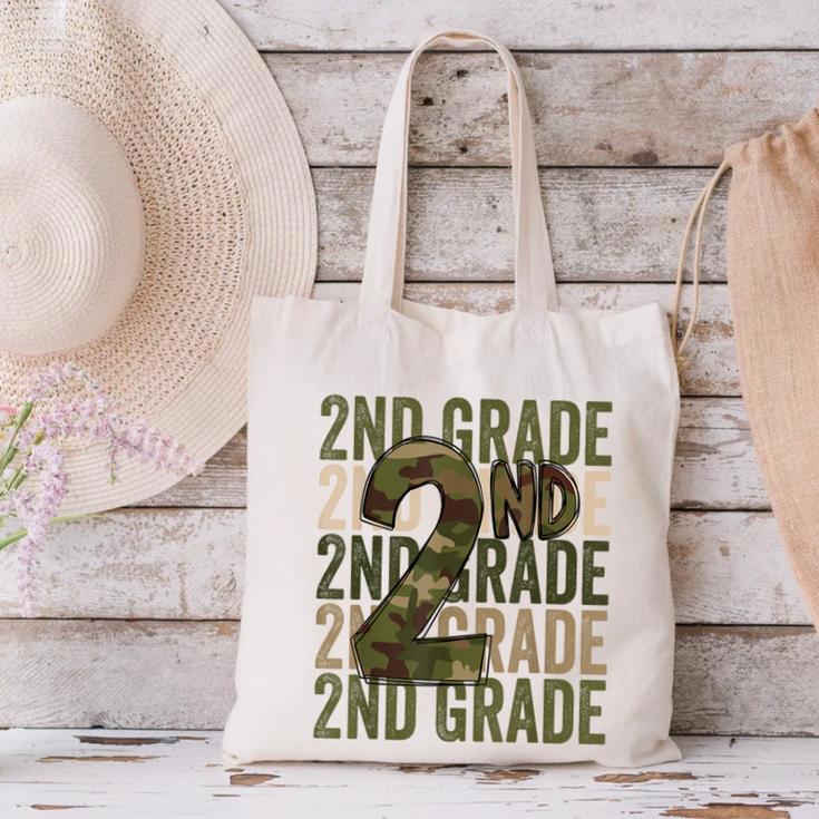 Camo Team 2nd Grade Squad Back To School Teacher Kids Boys Canvas Tote Bag, 2nd Grade Teacher Tote Bags, gift for family, gift for coworker Camo Team 2nd Grade Squad Back To School Teacher Kids Boys Canvas Tote Bag, 2nd Grade Teacher Tote Bags, gift for family, gift for coworker