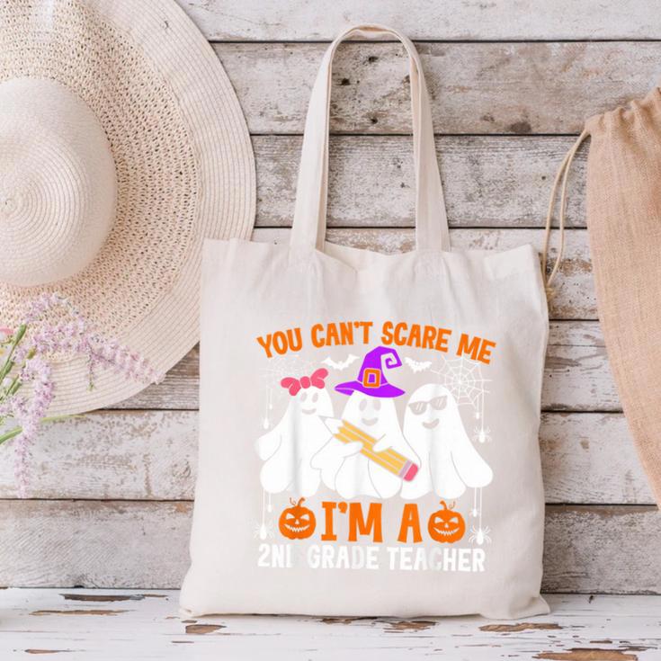 You Can't Scare Me I'm A 2nd Grade Teacher Halloween Canvas Tote Bag, 2nd Grade Teacher Tote Bags, gift for family, gift for coworker You Can't Scare Me I'm A 2nd Grade Teacher Halloween Canvas Tote Bag, 2nd Grade Teacher Tote Bags, gift for family, gift for coworker