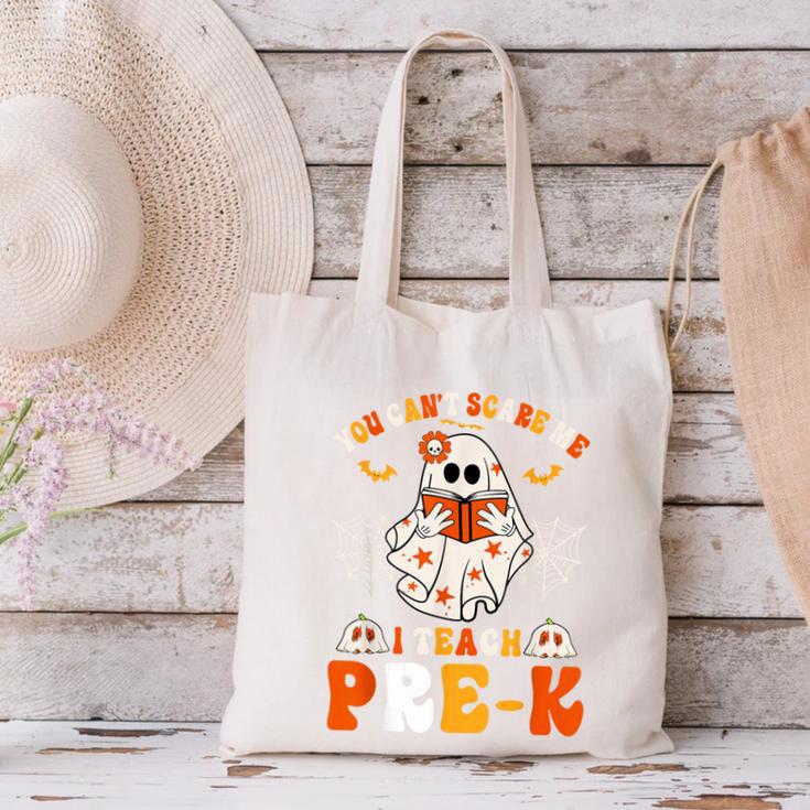 You Cant Scare Me I Teach Pre-K Teacher Halloween Canvas Tote Bag, gift for family, gift for coworker You Cant Scare Me I Teach Pre-K Teacher Halloween Canvas Tote Bag, gift for family, gift for coworker