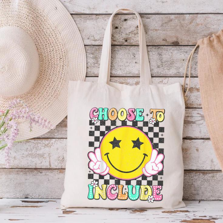 Choose To Include Special Education Teacher Autism Awareness Canvas Tote Bag, gift for family, gift for coworker Choose To Include Special Education Teacher Autism Awareness Canvas Tote Bag, gift for family, gift for coworker