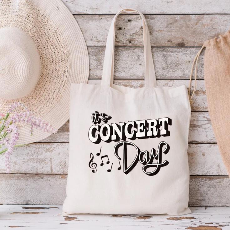 The Concert Day Elementary Music Teacher First Day Of School Canvas Tote Bag, gift for family, gift for coworker The Concert Day Elementary Music Teacher First Day Of School Canvas Tote Bag, gift for family, gift for coworker