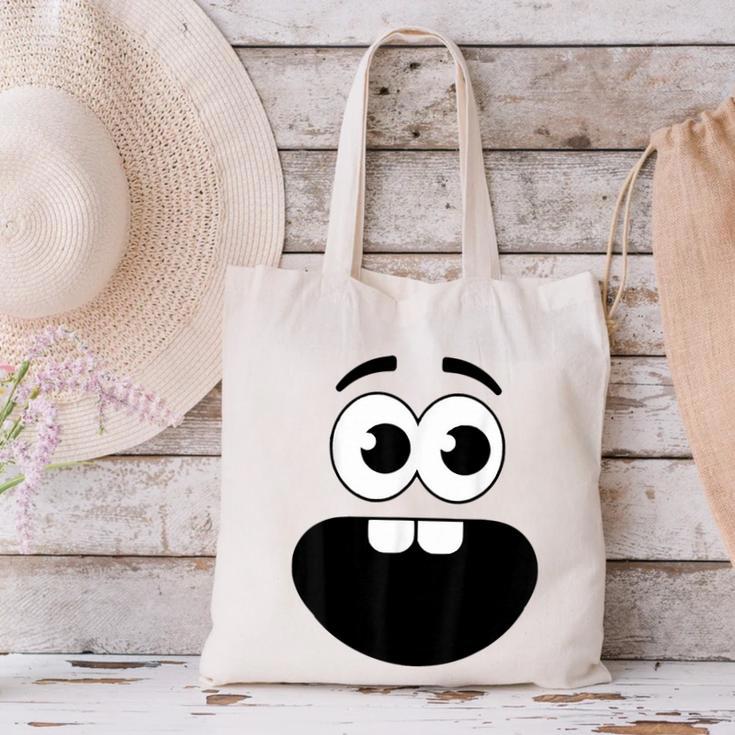 Creepy Carrots Face Teacher Halloween Costume Matching Canvas Tote Bag, gift for family, gift for coworker Creepy Carrots Face Teacher Halloween Costume Matching Canvas Tote Bag, gift for family, gift for coworker