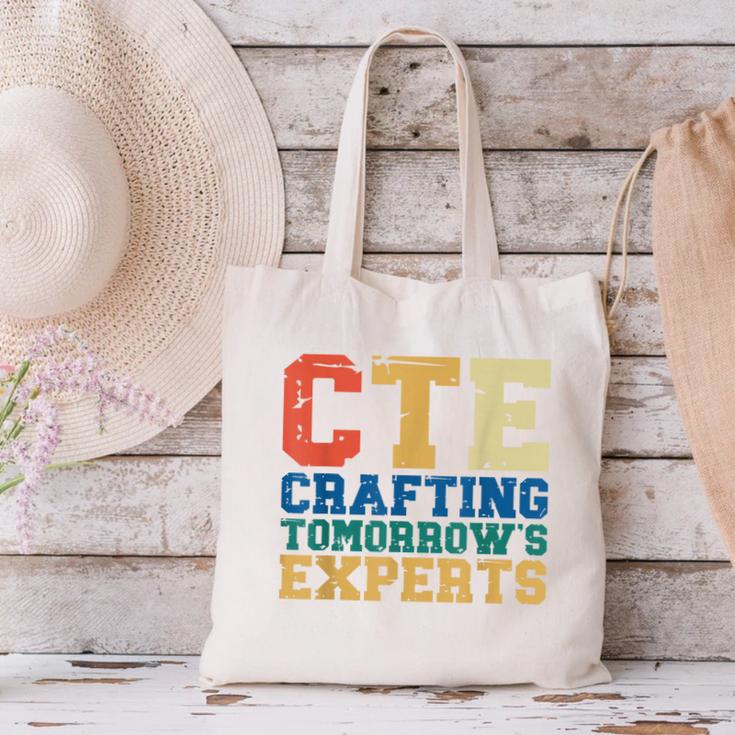 CTE Teacher Education Career Technical Canvas Tote Bag, gift for family, gift for coworker