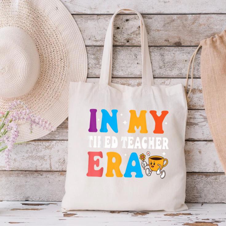 Cute Coffee Glass Face Happy Day In My Tired Teacher ERA For Men Women Canvas Tote Bag, gift for family, gift for coworker Cute Coffee Glass Face Happy Day In My Tired Teacher ERA For Men Women Canvas Tote Bag, gift for family, gift for coworker
