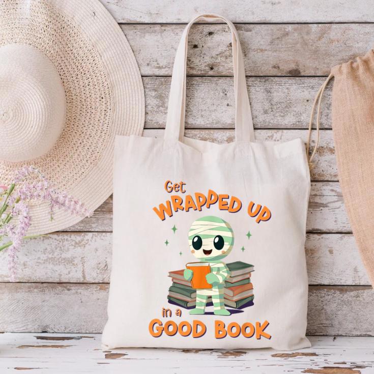 Cute Halloween Teacher Librarian Mummy Reading Books Canvas Tote Bag, gift for family, gift for coworker Cute Halloween Teacher Librarian Mummy Reading Books Canvas Tote Bag, gift for family, gift for coworker