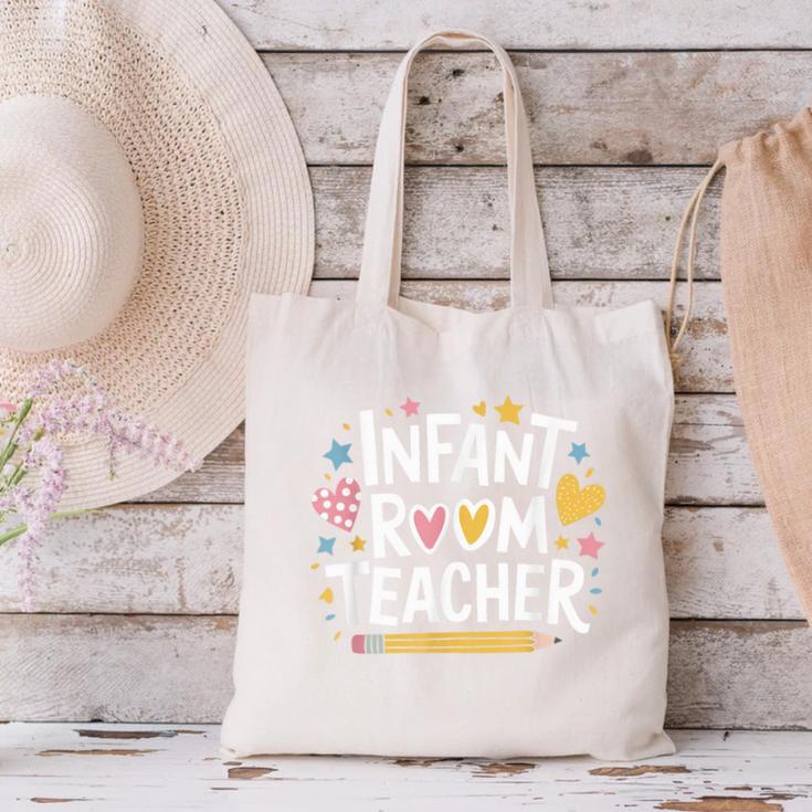 Daycare Provider Toddler Teaching Infant Room Teacher Canvas Tote Bag, gift for family, gift for coworker Daycare Provider Toddler Teaching Infant Room Teacher Canvas Tote Bag, gift for family, gift for coworker