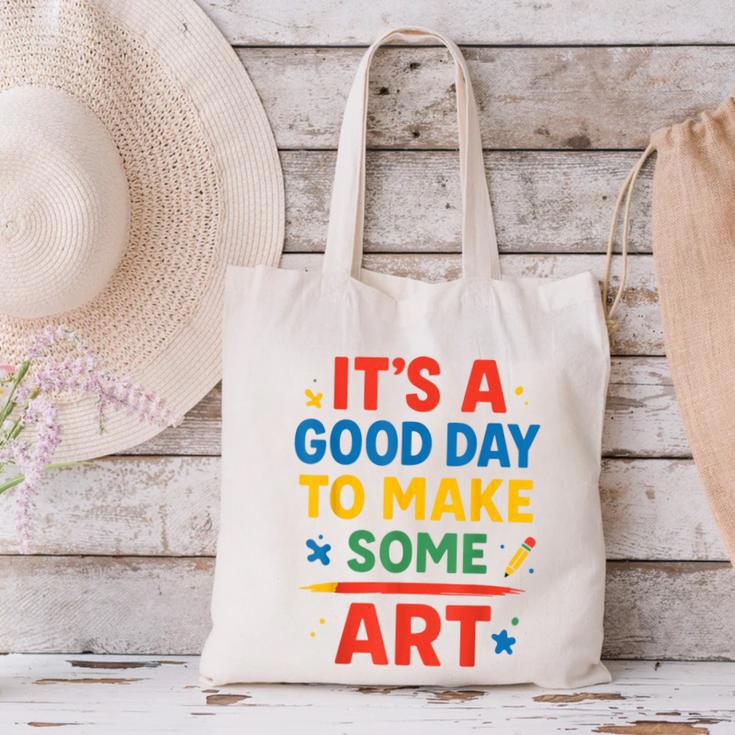 Drawing Art Artist Teacher It’s A Good Day To Make Some Art Canvas Tote Bag, gift for family, gift for coworker Drawing Art Artist Teacher It’s A Good Day To Make Some Art Canvas Tote Bag, gift for family, gift for coworker