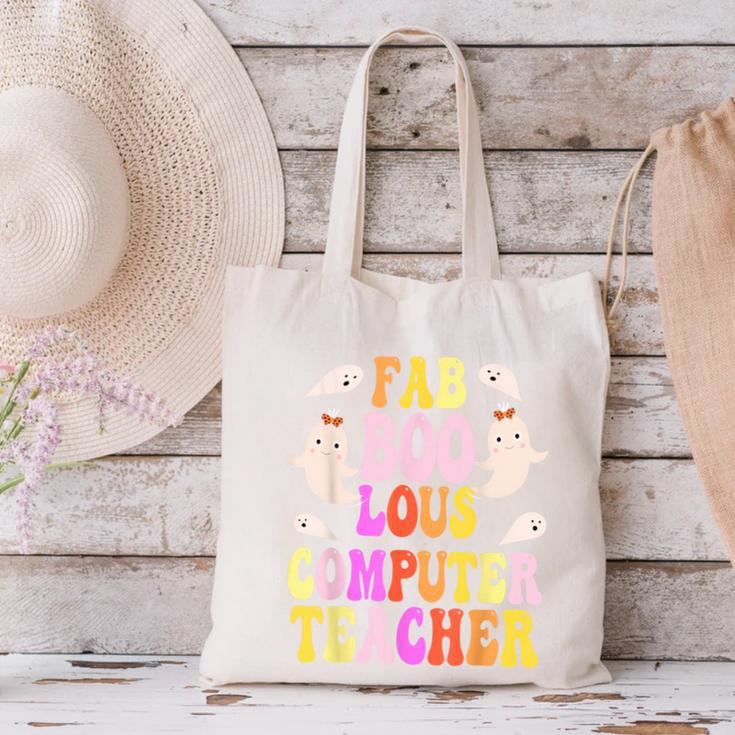 Faboolous COMPUTER TEACHER Costume This Is My Spooky Mom Dad Canvas Tote Bag, gift for family, gift for coworker Faboolous COMPUTER TEACHER Costume This Is My Spooky Mom Dad Canvas Tote Bag, gift for family, gift for coworker
