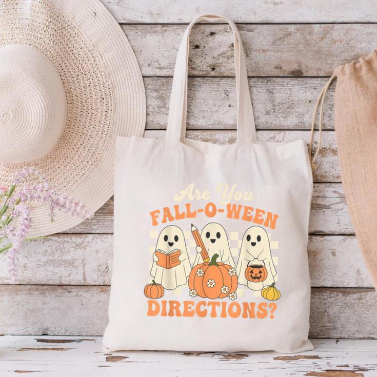 Are You Fall O Ween Directions Halloween Teacher Canvas Tote Bag, gift for family, gift for coworker Are You Fall O Ween Directions Halloween Teacher Canvas Tote Bag, gift for family, gift for coworker