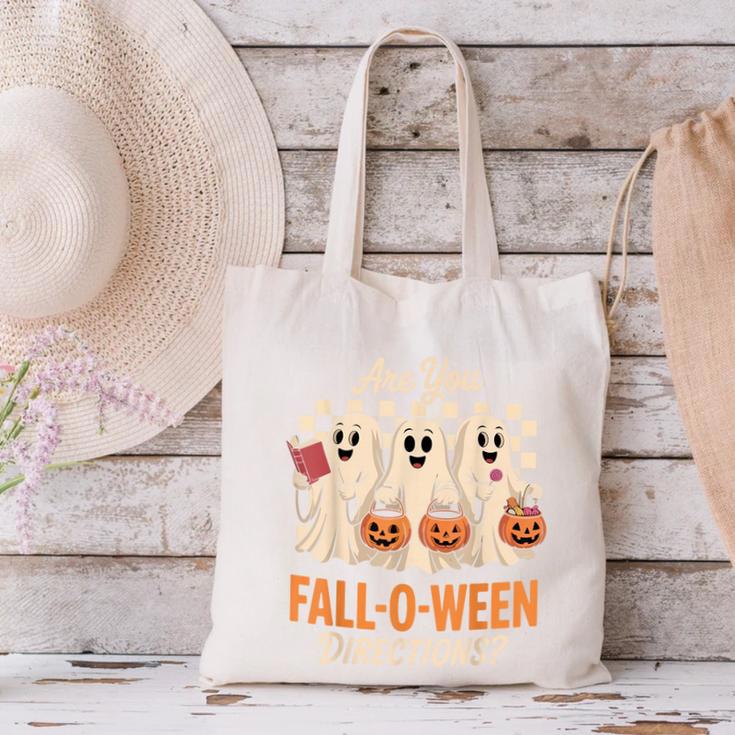 Are You Fall O Ween Directions Teacher Halloween Boo Ghost Canvas Tote Bag, gift for family, gift for coworker Are You Fall O Ween Directions Teacher Halloween Boo Ghost Canvas Tote Bag, gift for family, gift for coworker