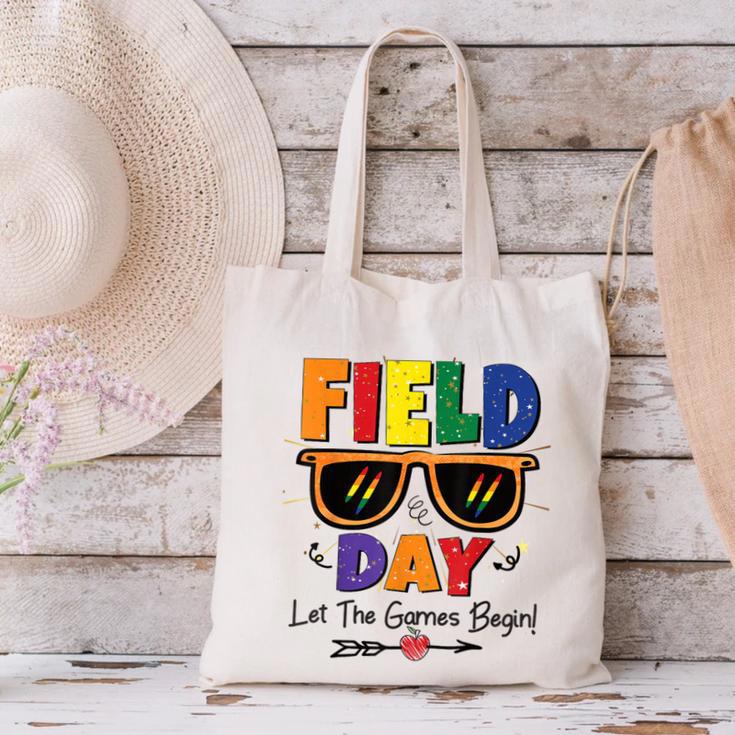 Field Day 2025 Let The Games Begin Kids Boys Girls Teachers Canvas Tote Bag, gift for family, gift for coworker Field Day 2025 Let The Games Begin Kids Boys Girls Teachers Canvas Tote Bag, gift for family, gift for coworker