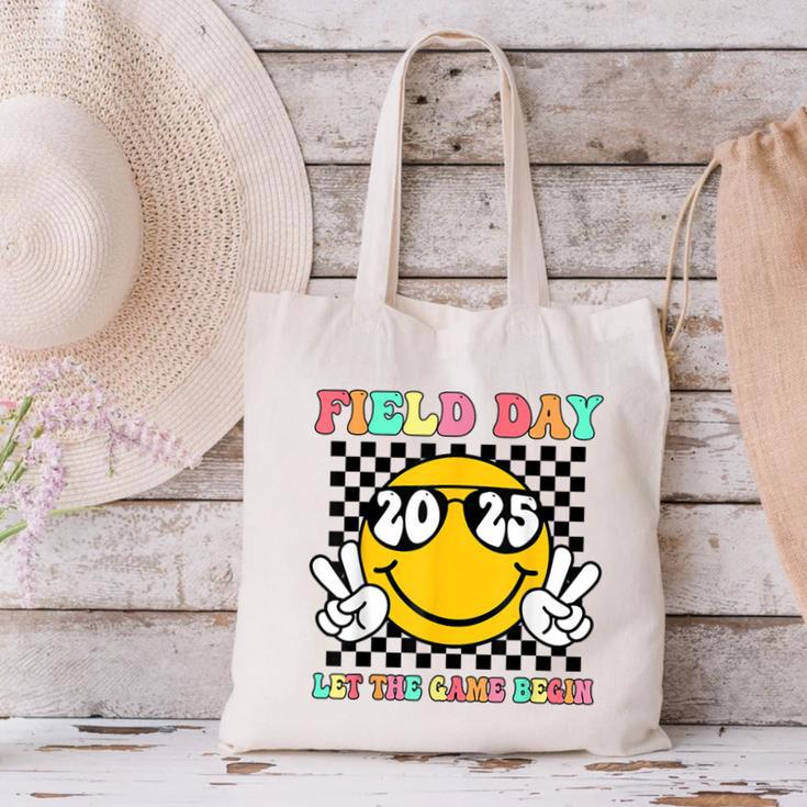 Field Day 2025 Let The Games Begin Yellow Team Teachers Kids Canvas Tote Bag, gift for family, gift for coworker Field Day 2025 Let The Games Begin Yellow Team Teachers Kids Canvas Tote Bag, gift for family, gift for coworker