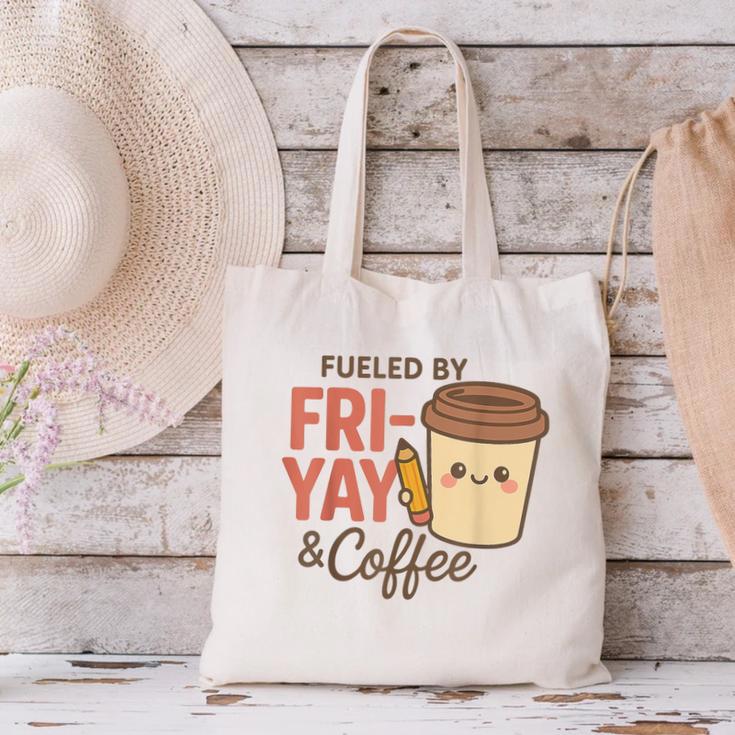 Friyay Teacher Coffee Friday School Cute Fri Yay Canvas Tote Bag, gift for family, gift for coworker
