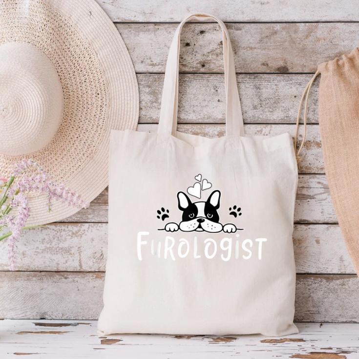 Furologist Puppy Stylist Cute Dog Groomer Men Women Canvas Tote Bag, gift for family, gift for coworker