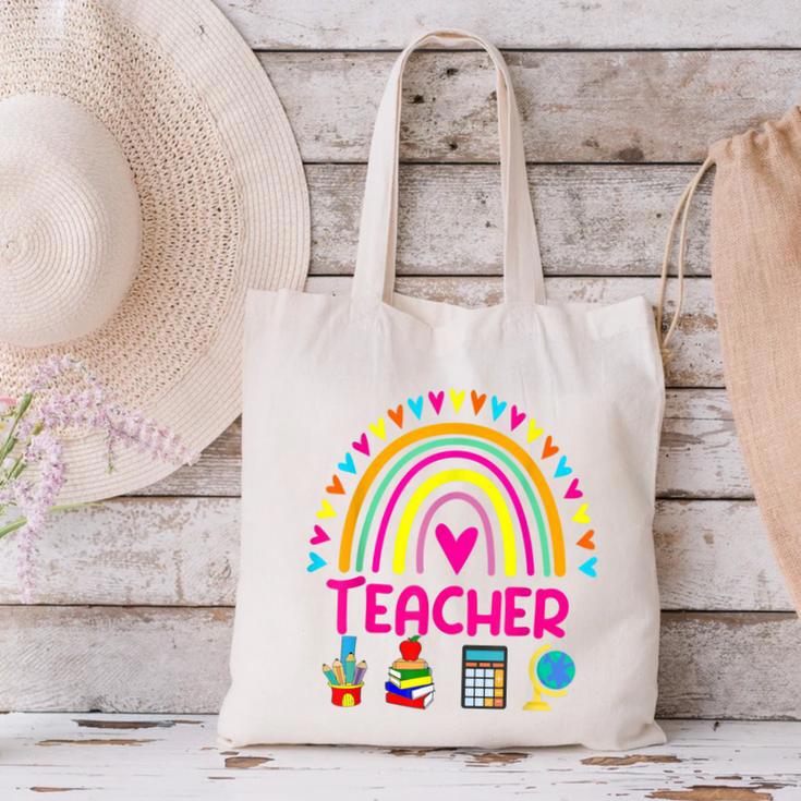 Future Kids Career Teacher Rainbow Boy Girl Graduations Canvas Tote Bag, Future Teacher Tote Bags, gift for family, gift for coworker Future Kids Career Teacher Rainbow Boy Girl Graduations Canvas Tote Bag, Future Teacher Tote Bags, gift for family, gift for coworker
