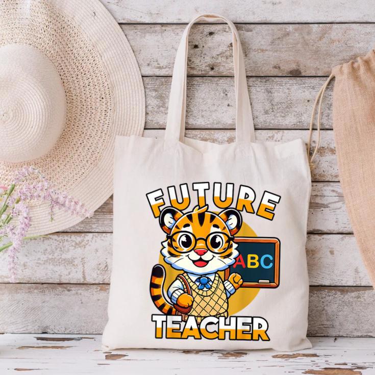 Future Teacher Graphic For Boys Inspiring Young Minds Canvas Tote Bag, Future Teacher Tote Bags, gift for family, gift for coworker