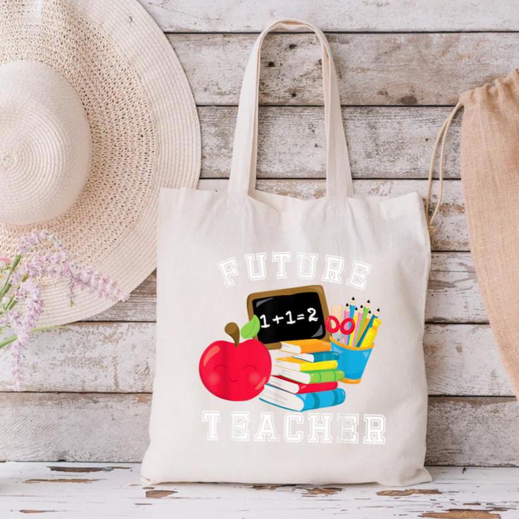 Future Teacher Costume For Adults And Kids T-Shirt Canvas Tote Bag, Future Teacher Tote Bags, gift for family, gift for coworker