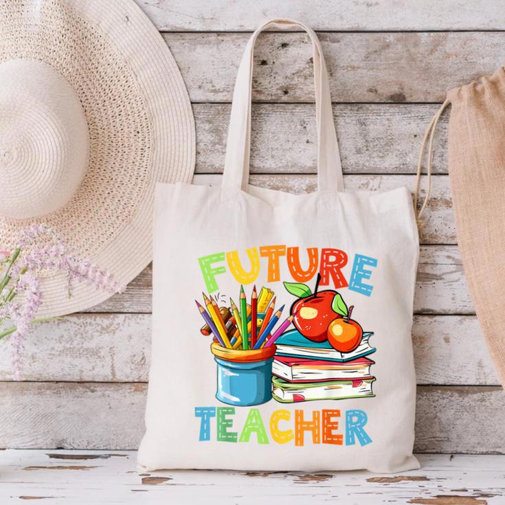 Future Teacher Costume For Kids Back To School Boy Girl Canvas Tote Bag, Future Teacher Tote Bags, gift for family, gift for coworker Future Teacher Costume For Kids Back To School Boy Girl Canvas Tote Bag, Future Teacher Tote Bags, gift for family, gift for coworker