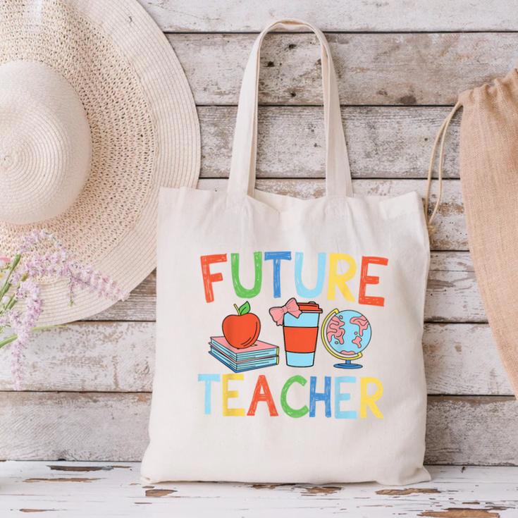 Future Teacher Costume For Kids Girls Boys Men Women Canvas Tote Bag, Future Teacher Tote Bags, gift for family, gift for coworker