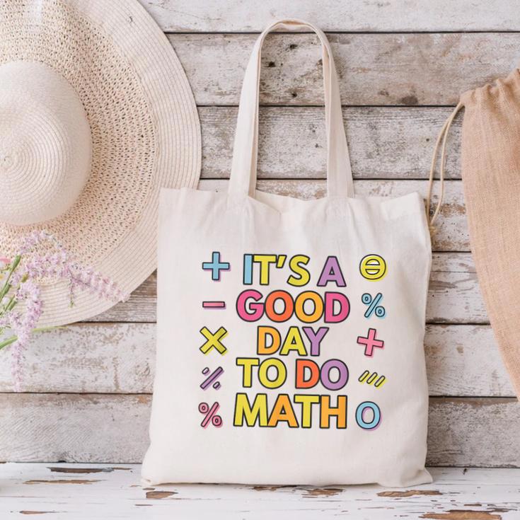 Good Day To Do Math Teacher Appreciation Day Science Canvas Tote Bag, Science Teacher Tote Bags, gift for family, gift for coworker Good Day To Do Math Teacher Appreciation Day Science Canvas Tote Bag, Science Teacher Tote Bags, gift for family, gift for coworker