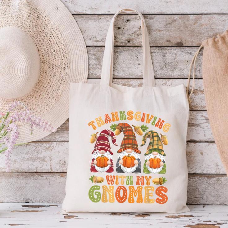 Groovy Thanksgiving With My Gnomie Women Teacher Fall Gnome Canvas Tote Bag, Groovy Teacher Tote Bags, gift for family, gift for coworker Groovy Thanksgiving With My Gnomie Women Teacher Fall Gnome Canvas Tote Bag, Groovy Teacher Tote Bags, gift for family, gift for coworker