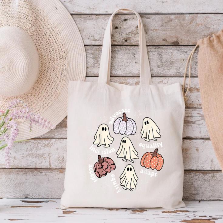 Halloween Advocate Heat Transfers Special Education Teacher Men Women Canvas Tote Bag, gift for family, gift for coworker Halloween Advocate Heat Transfers Special Education Teacher Men Women Canvas Tote Bag, gift for family, gift for coworker